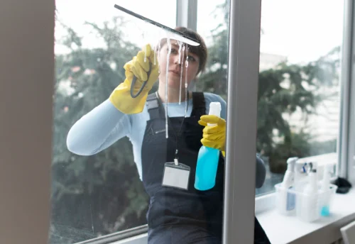Nettoyage de vitres intérieures et extérieures à Maligny